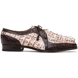 Caribe In Rustic White /Brown
