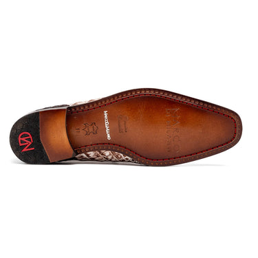 Caribe In Rustic White /Brown