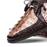Caribe In Rustic White /Brown