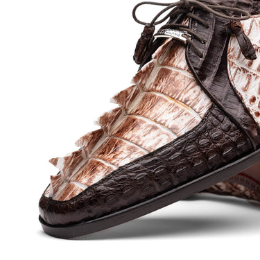 Caribe In Rustic White /Brown