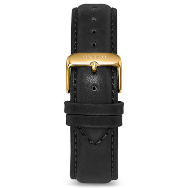 Classic Leather - Black 20mm in Gold