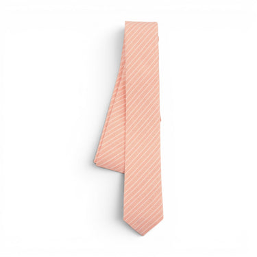 Coral Stripe - Youth Tie