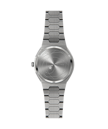 Paul Rich US Cosmic Dust Silver Quartz Watch