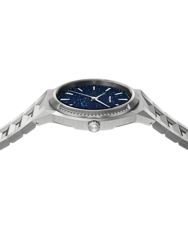 Paul Rich US Cosmic Dust Silver Quartz Watch