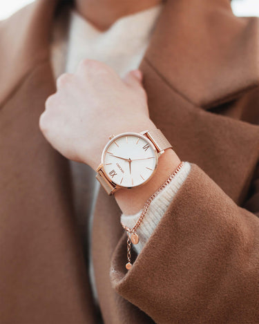 The Cuban Link Bracelet - Rose Gold