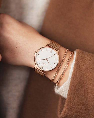 The Cuban Link Bracelet - Rose Gold