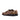 DapperFam Bianca in Burgundy / Med Brown Pebble Grain