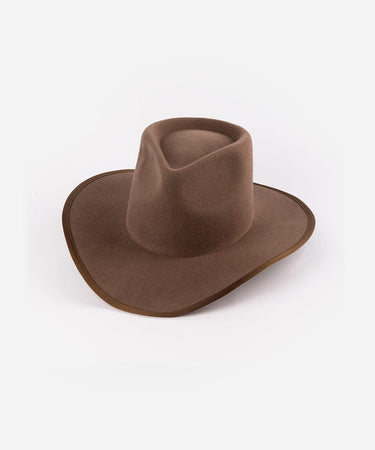 June Rancher Cowboy Hat in Chocolate
