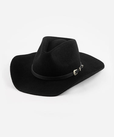 Dean Rancher Cowboy Hat in Black