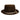 Fernandez y Roche Irving in Brown Fur Felt Fedora Made in Spain