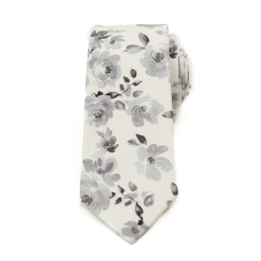 French Floral Men's Tie