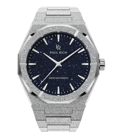 Paul Rich US Frosted Star Dust II Silver Watch