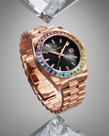Paul Rich US Rainbow Legacy Rose Gold Watch