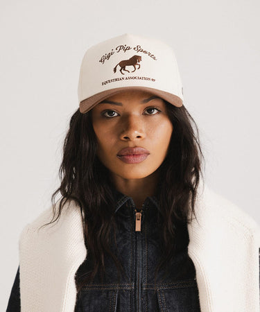 Gigi Pip Sports Vintage Trucker Hat
