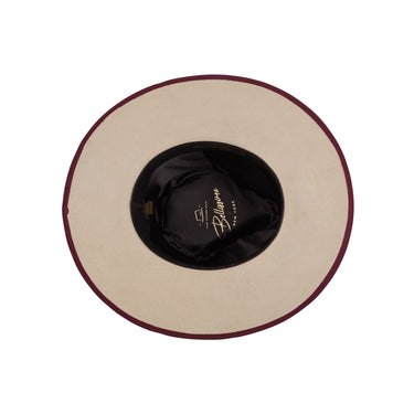 Bellissimo Stud in Silverbelly Fur Felt Fedora