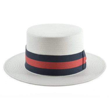 Stetson Keeneland Shantung Straw Boater Hat