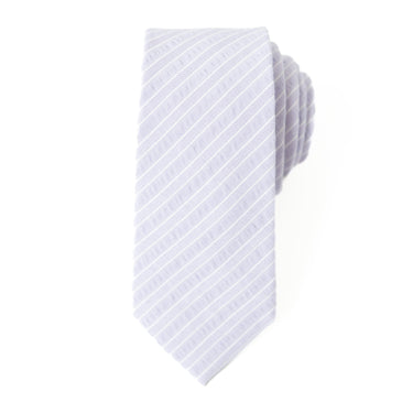 Lavender Stripe Men's Tie
