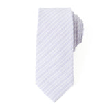 Lavender Stripe Men's Tie