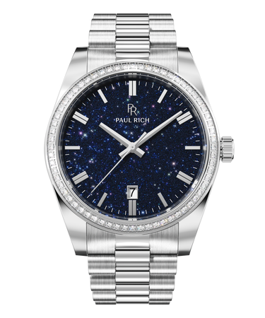 Paul Rich US Legacy Silver Blue Aventurine Watch