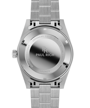 Paul Rich US Legacy All Silver Steel Watch