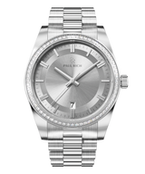 Paul Rich US Legacy All Silver Steel Watch