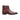Belvedere Libero in Antique Dark Burgundy Genuine Ostrich Leg Quilted Leather Boots in Antique Dark Burgundy