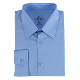 Arturo Dress Shirts 200SLIM Dress Shirt in Lt Blue