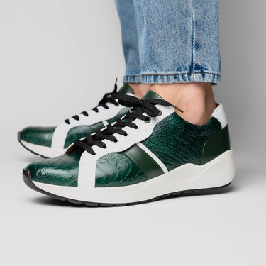Lyon In Green / White