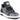 Mauri Supreme 8440/1 Crocodile / Fabric / Leather Sneakers (MA5490) - Black/Grey/Black/Black
