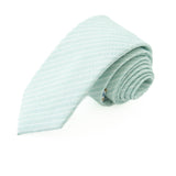 Mint Stripe Men's Tie