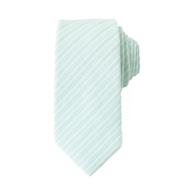 Mint Stripe Men's Tie