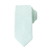 Mint Stripe Men's Tie