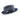 Montique Domino Effect Pinch Front Straw Fedora in Navy