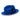 Montique Diplomat White Bottom Wool Fedora in Royal Blue White