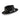 Montique Debonair White Bottom Houndstooth Band Straw Fedora in Black / White