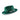 Montique Debonair White Bottom Houndstooth Band Straw Fedora in Emerald / White