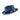 Montique Debonair White Bottom Houndstooth Band Straw Fedora in Navy / White