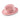 Montique Belmont Pinch Front Polybraid Straw Fedora in Rose
