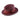 Montique Belmont Pinch Front Polybraid Straw Fedora in Wine