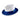 Montique Malik Straw Color Block Fedora in Royal