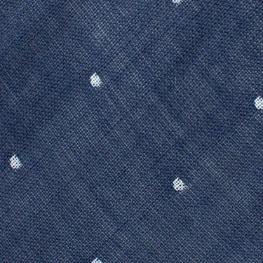 Navy Dot - Boys Tie — view 3