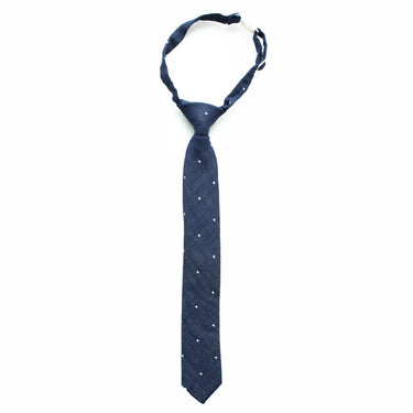 Navy Dot - Boys Tie