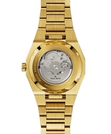 Paul Rich US Frosted Star Dust II Gold Red Watch