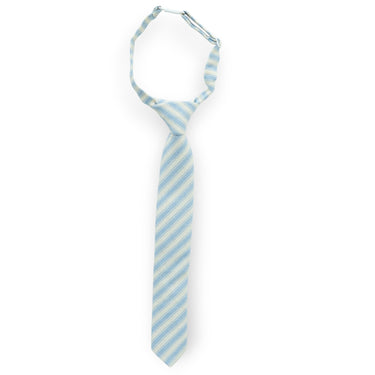 Robin Egg Stripe - Boys Tie
