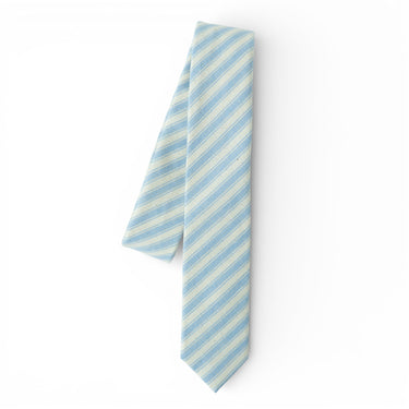 Robin Egg Stripe - Youth Tie