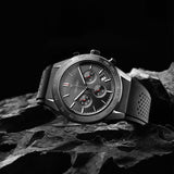 The Rogue - Gunmetal/Red