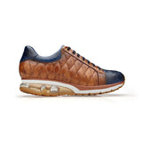 Sacco in Navy / Antique Saddle