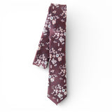 Sangria Floral - Youth Tie