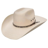 Stetson Square Mexican Palm Straw Cowboy Hat in Natural