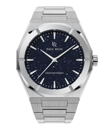 Paul Rich US Star Dust II Silver Dress Watch